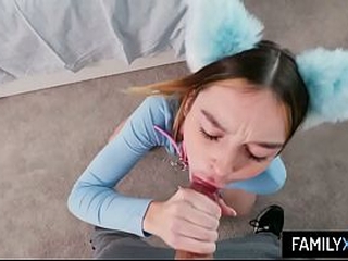 Horny Stepdaughter Needs Stepdad'_s Cock to Stay Warm - Della Cate