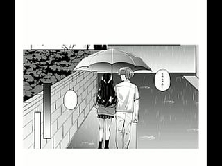 家出した猫系J●にシャワー浴びせてあげたらエッチなお礼が