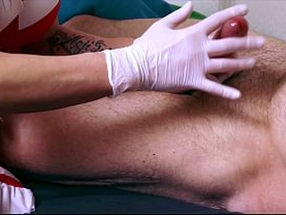 XdreamsTV - Nurse Mia - Patient Latex Glove Handjob